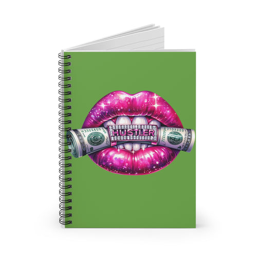 Hustle Bite Spiral Notebook - Ruled Line - Rachel Virginia Collection 