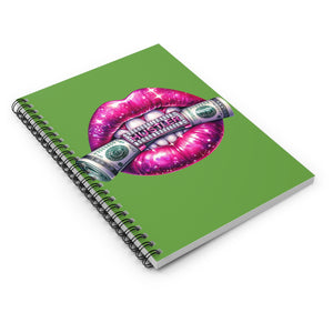 Hustle Bite Spiral Notebook - Ruled Line - Rachel Virginia Collection 