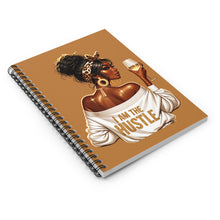 I Am The Hustle Spiral Notebook - Ruled Line - Rachel Virginia Collection 