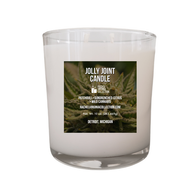 Jolly Joint Candle 10 oz. - Rachel Virginia Collection 
