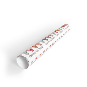 Obsessive Cup Disorder Gift Wrapping Paper Rolls, 1pc - Rachel Virginia Collection 