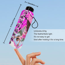 Custom Umbrella Five-Fold Umbrella - Rachel Virginia Collection 