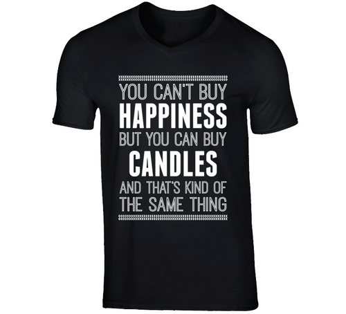 Candle Happy T Shirt - Rachel Virginia Collection 