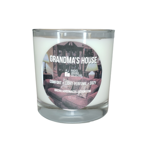 Grandma's House Candle 10 oz. - Rachel Virginia Collection 