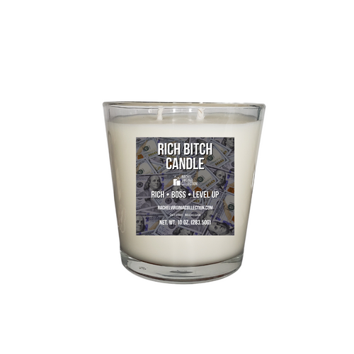 Rich Bitch Energy Candle - Rachel Virginia Collection 