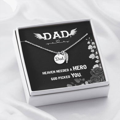 Heaven Needed You Necklace - Rachel Virginia Collection 